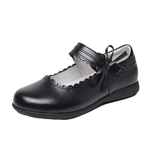 Onsoyours Mädchen Mary Jane Flach Schuhe MäDchen Schulschuhe Festliche Schuhe MäDchen Ballerina Schuhe Prinzessin...
